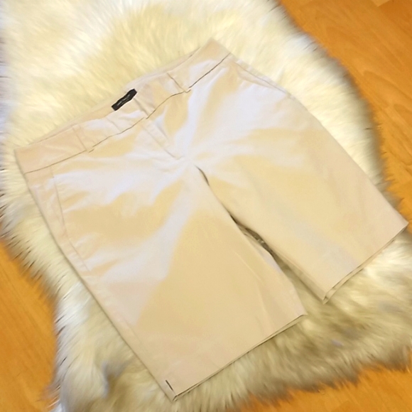 Ann Taylor Devin Fit Tan Walking Shorts-#1516 - Picture 1 of 10